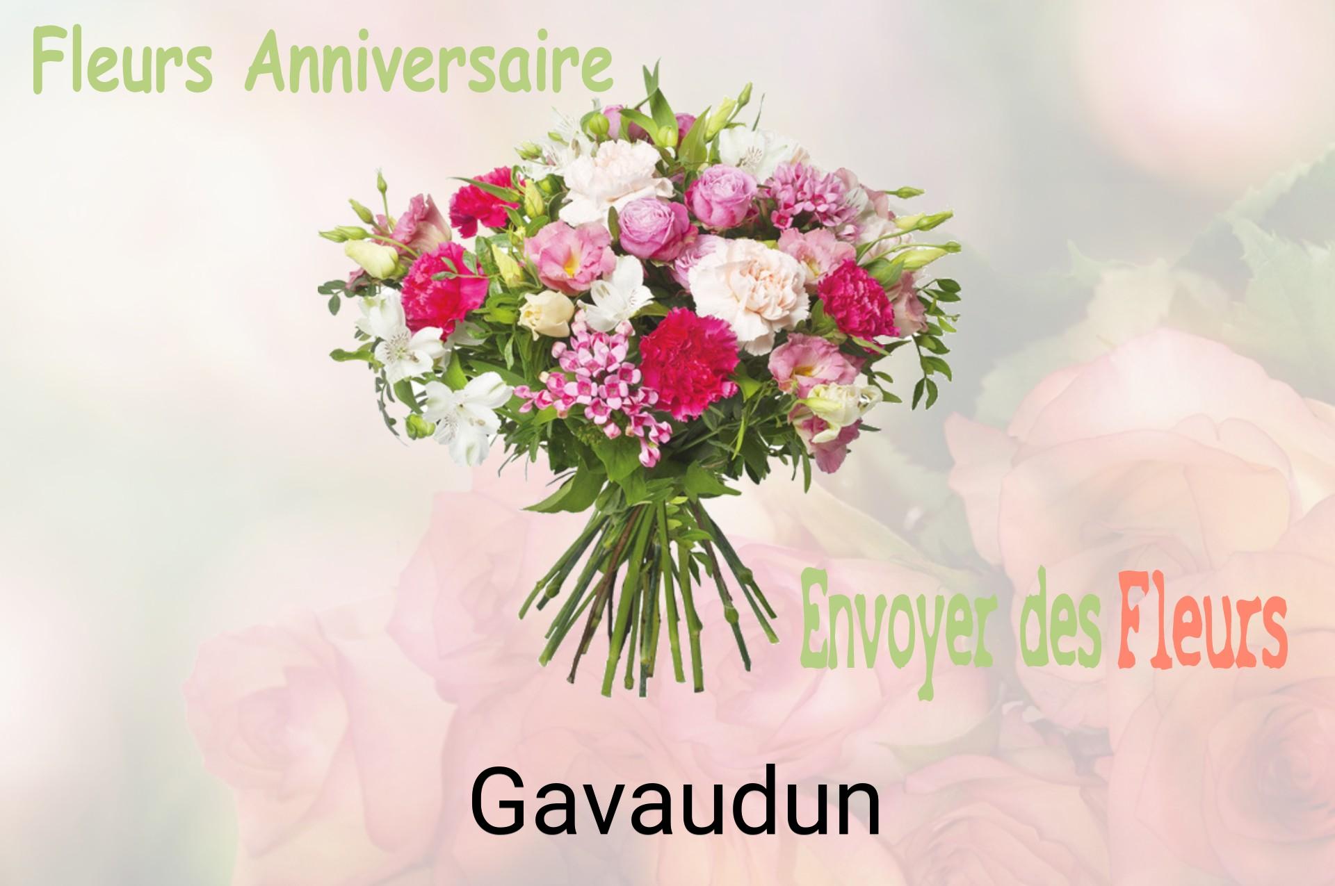 Bouquet de fleurs d’anniversaire livré à Gavaudun